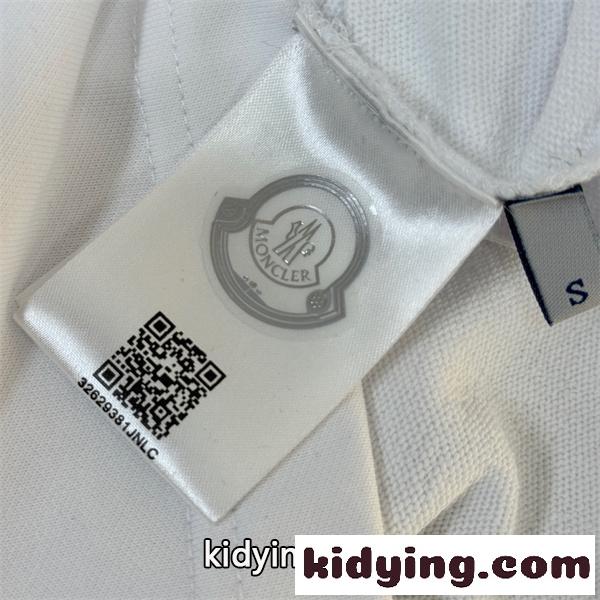 2026夏最新MONCLER Boxy Fit モンクレールｔシャツコピーユニセックスホワイトｔ新作-5