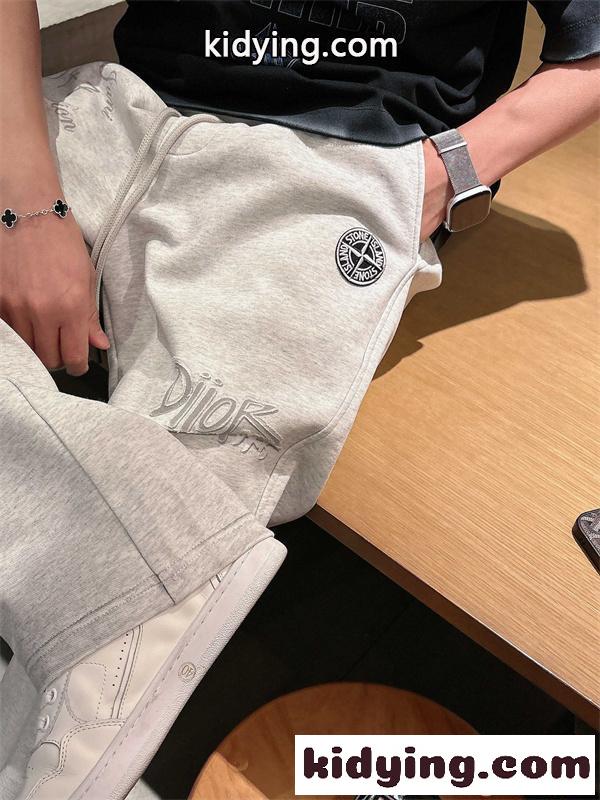 DIOR ディオール コピー 新作注目 ブラック スポーツモード 快適シルエット パンツ-6