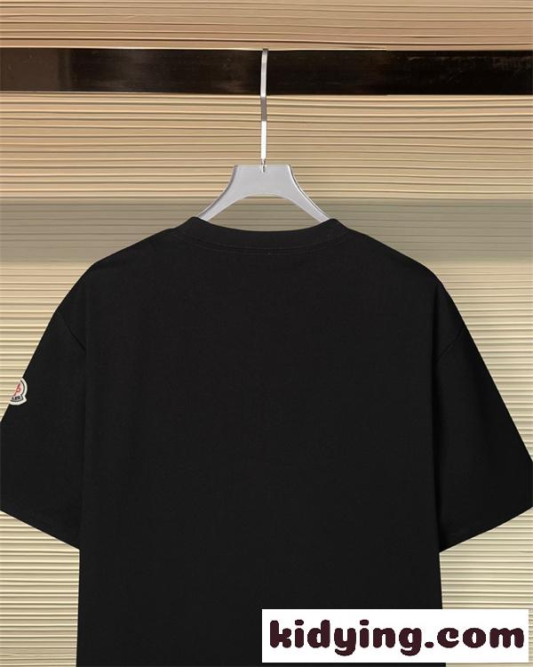 MONCLER モンクレール コピー Tシャツ グラフィックロゴ アートプリント 半袖 クリーンシルエット 人気 新作-5
