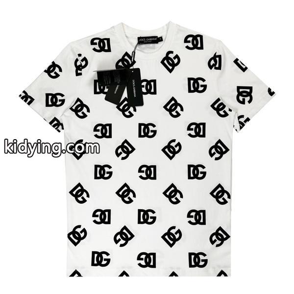 今年の最旬トレンドになる 半袖Tシャツ 2色可選 今年らしい優秀アイテム ドルチェ&ガッバーナ Dolce&Gabbanaトレンド感が強い_ドルチェ&ガッバーナ DOLCE & GABBANA_ブランド コピー 激安(日本最大級)-0