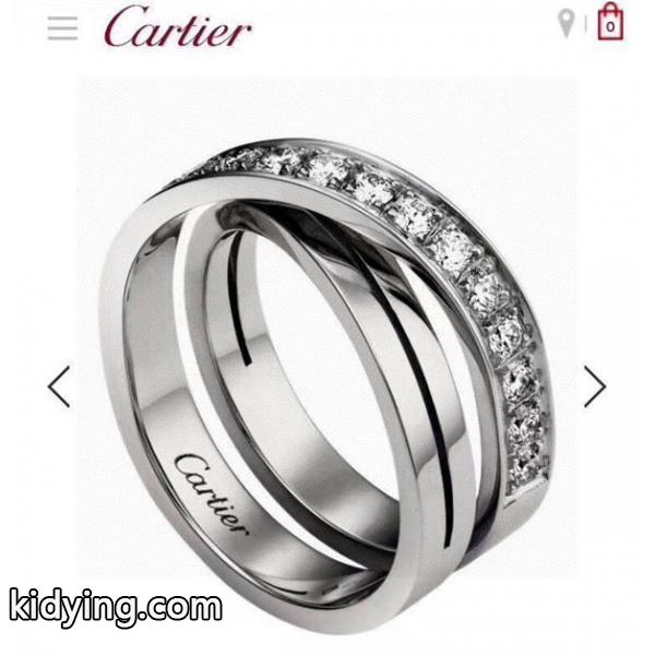 Cartier カルティエ コピー ラグジュアリー グ レイヤード リング 高級 モード系-0