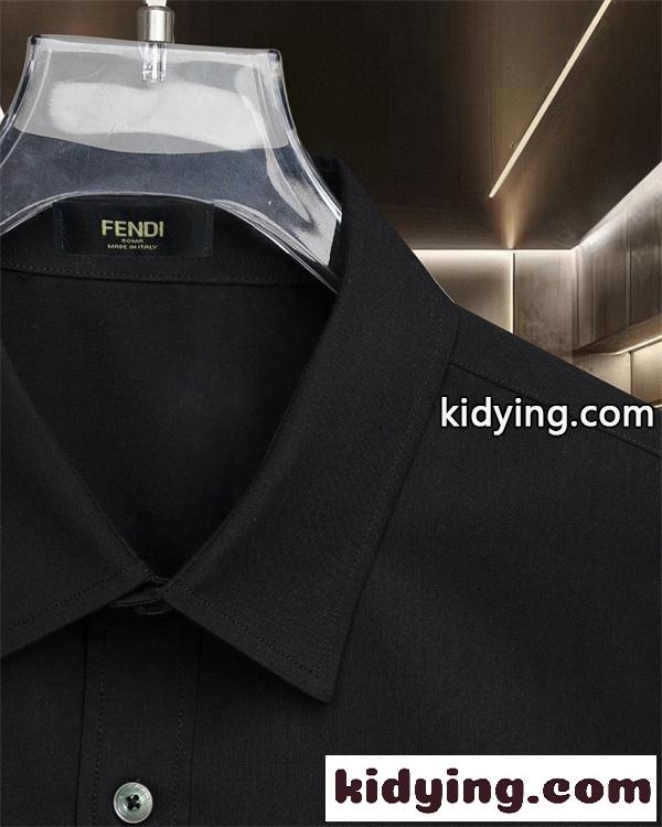 ビジネスカジュアル 上質コレクション スマートスタイル FENDI フェンディ コピー 長袖シャツ トレンドウェア-5