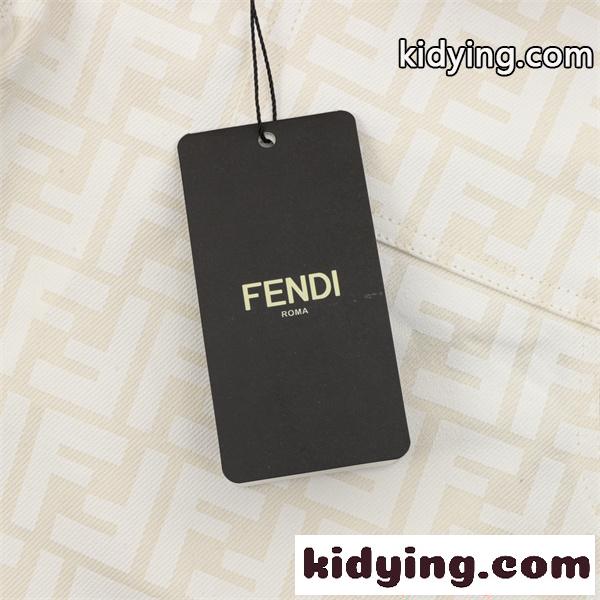 FENDI フェンディ コピー 注目 ショートパンツ メンズ モノグラム柄 軽量素材-7