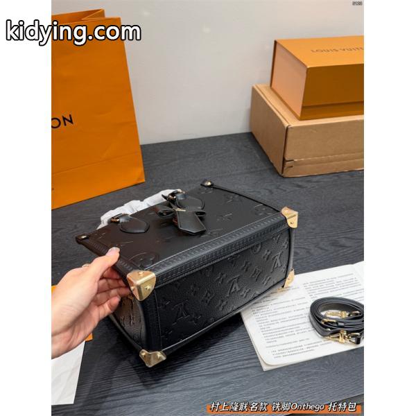 Lv 村上隆 コラボハンドバッグOnthego toteルイヴィトンバッグコピー2026最新トレンド収納性抜群-5