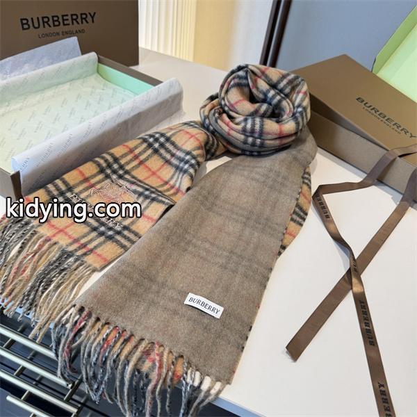 秋冬 2025 ❤BURBERRY バーバリー チェック柄 羊绒 美品 おしゃれなマフラースーパーコピーブランド激安通販 専門店  30*200cm-6