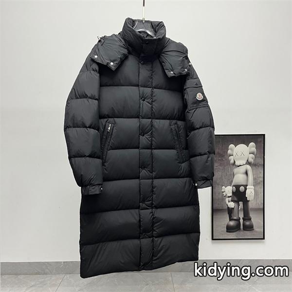 話題 ブラック × ロング仕様 極暖シルエット 2025冬季注目 モンクレール コピー Moncler ダウンコート-3