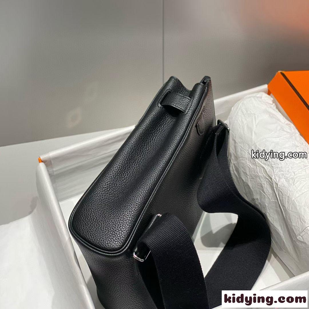 バッグ メンズ エルメス スーパーコピー ミニショルダー シンプル無地 高級感 モード系 Hermès-3