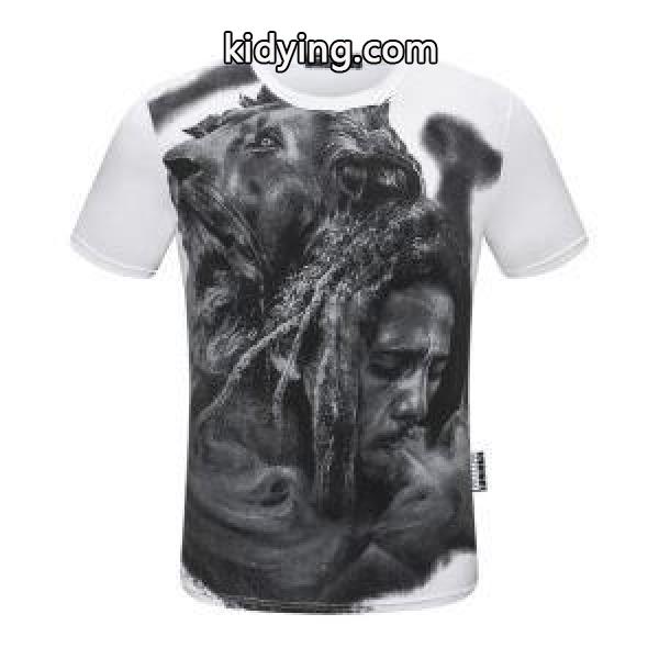 多色可選 ナチュラルコーデのコツ フィリッププレイン PHILIPP PLEIN 半袖Tシャツ ナチュラルスタイルに最適_フィリッププレイン PHILIPP PLEIN_ブランド コピー 激安(日本最大級)-0
