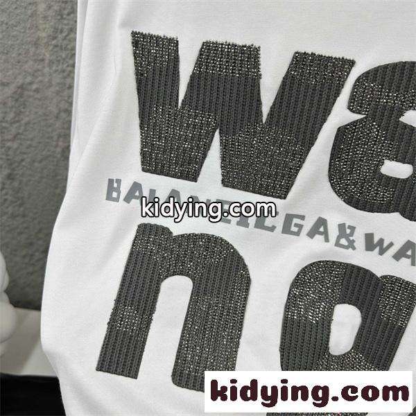 バックプリントTシャツ Alexander wang ビッグロゴ アレキサンダーワン コピー 存在感 ルーズフィット 人気-6