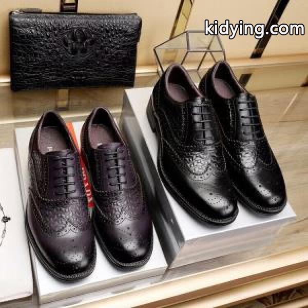 新春セール 2018人気の主流アイテムプラダ PRADA 2色可選  ビジネスシューズ  これは欲しい_ビジネスシューズ_メンズファッション_スーパーコピーブランド激安通販 専門店-0