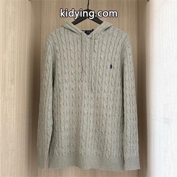 ブラック × ホワイト × グレー 6 色 連帽 麻花纹 ニット ポロラルフローレン POLO RALPH LAUREN コピー 秋冬復古多色 定番-6