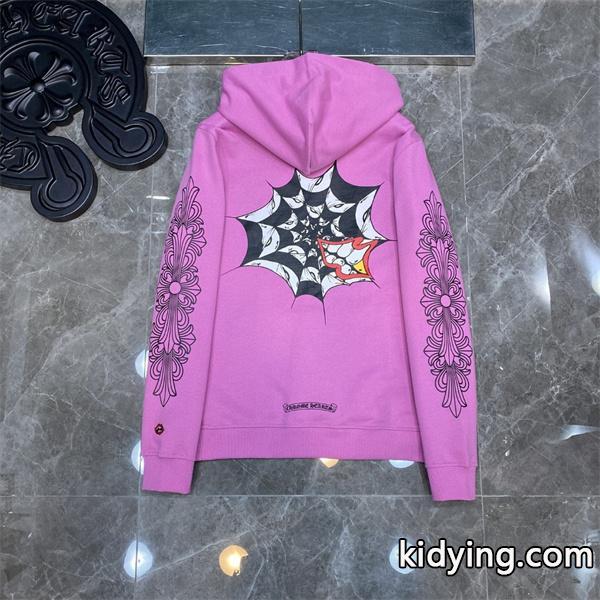 CHROME HEARTS クロムハーツ メンズ スウェットパーカー ジップ BS 3 フローラル W/CH スクロールレーベル_クロムハーツ CHROME HEARTS_ブランド コピー 激安(日本最大級)-0