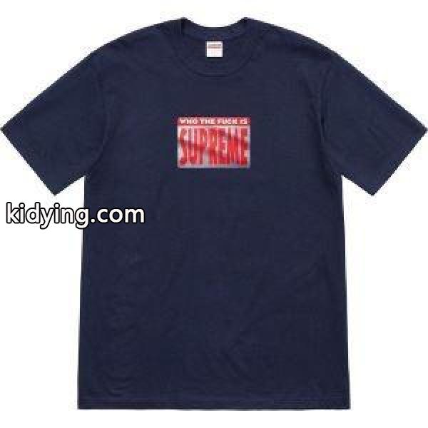 4色可選 サイズ展開豊富 Supreme 19SS Who The Fuck Teeカジュアルで気分爽快 Tシャツ/半袖_シュプリーム SUPREME_ブランド コピー 激安(日本最大級)-2
