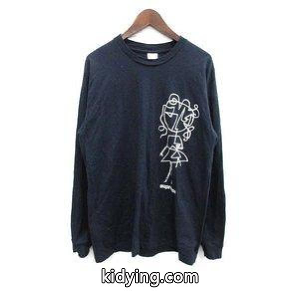 シュプリーム SUPREME カットソー Tシャツ 長袖 L ネイビー /SN16 ● メンズ【中古】【ベクトル 古着】 :144-301805150066:ブランド古着販売のベクトル - 通販ショッピング-0
