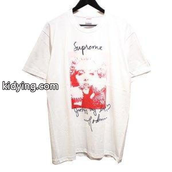 SUPREME 2018AW Madonna Tee マドンナ Tシャツ ホワイト サイズ：M (青山店) 180903 :581318003217:カインドオル - 通販ショッピング-0