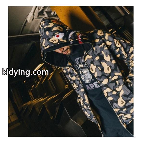 A BATHING APE アベイシングエイプジップアップコピー プルオーバー トレンドライクになりがち秋冬の必需品 ブランド コピー 激安(日本最大級)-0