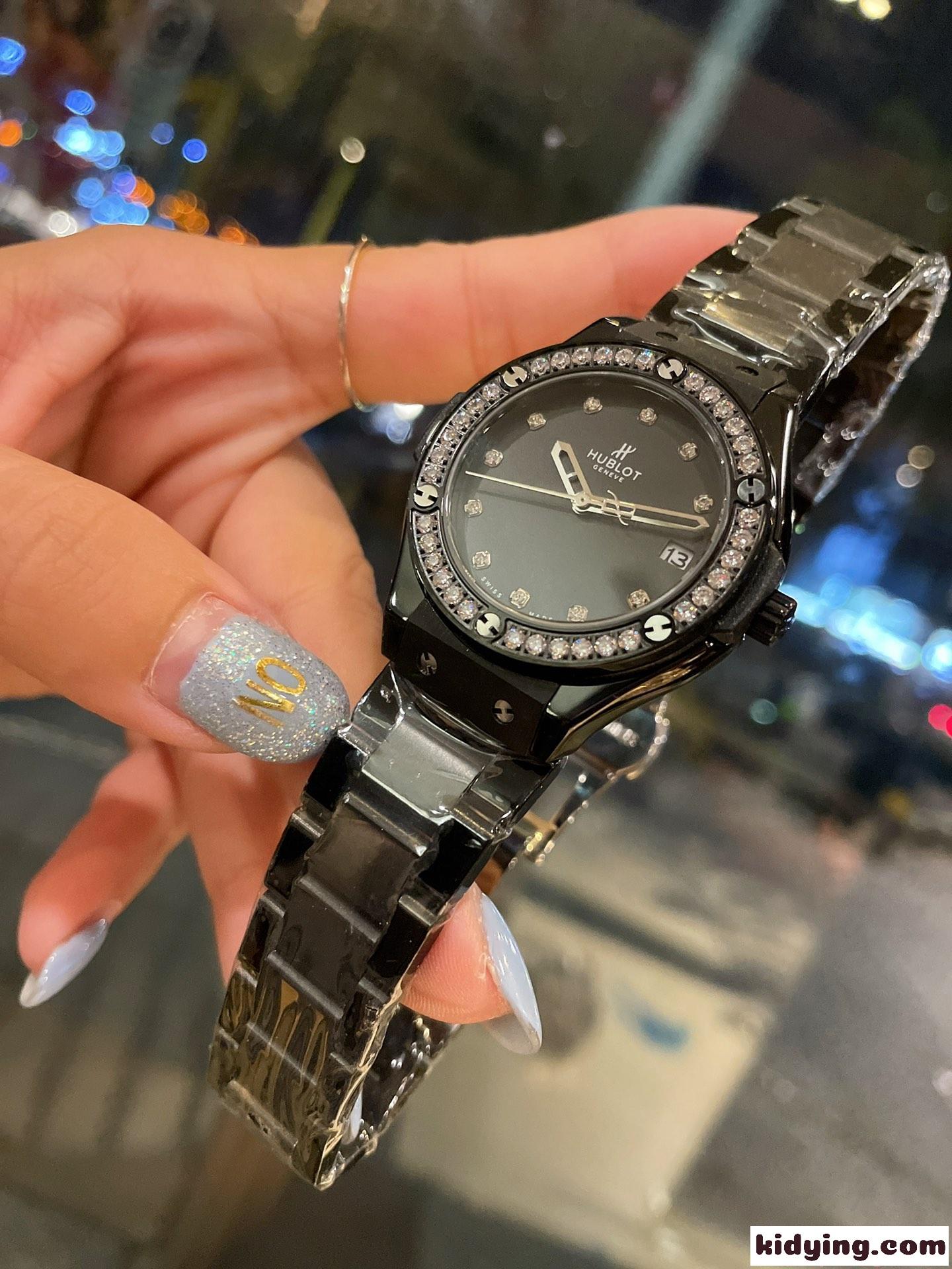HUBLOT クォーツムーブメント ウブロ コピー レディース腕時計 人気 上品 エレガント 38mm-6