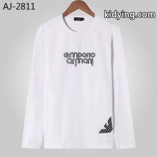 アルマーニ ARMANI 長袖Tシャツ 2色可選 秋冬ナチュラルコーデに大活躍 2019秋冬におすすめ着こなし_アルマーニ ARMANI_ブランド コピー 激安(日本最大級)-0