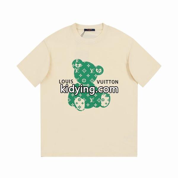 品質保証新作登場超定番ブランド吸水性実用性tシャツロゴプリントLOUIS VUITTONヴィトン 半袖 コピー-0