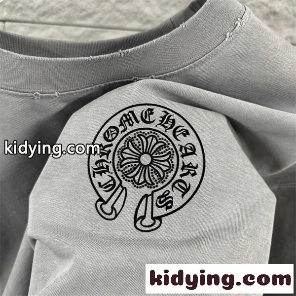 人気❤Chrome Hearts クロムハーツtシャツコピー 26SSファッション逸品リラックス感エレガント-4