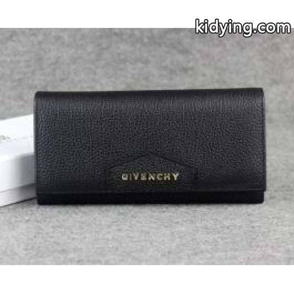 ふわふわ感触がいいジバンシィ 財布 激安、Givenchyの有名人の愛用品のメンズ、レディース黒い長財布_ジバンシィ GIVENCHY_ブランド コピー 激安(日本最大級)-0