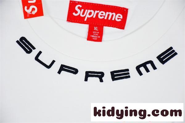 長袖Tシャツ 秋 春 無地 SUPREME シュプリーム コピー シンプル カジュアル 重ね着 人気 定番-3