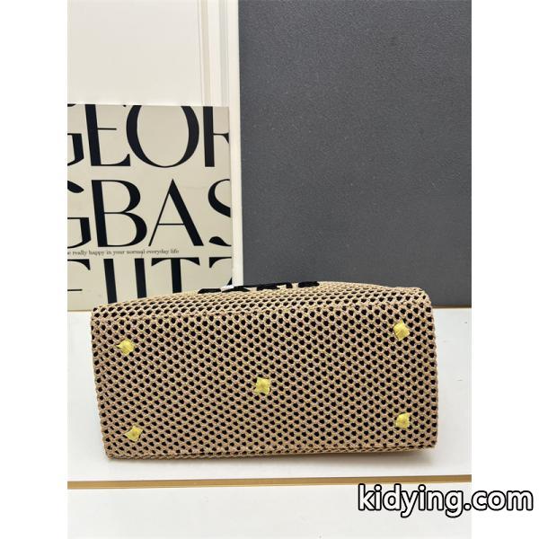 サマー草編み ロゴプレート シャネル トートバッグ スーパーコピー 1S3262 レディース クール CHANEL-6