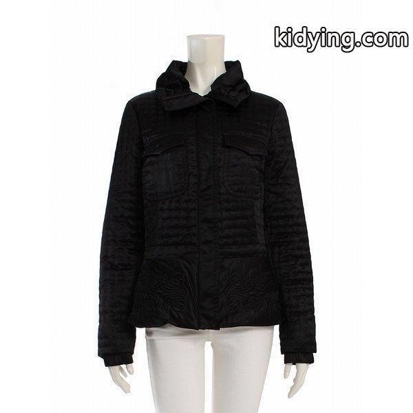モンクレールガムルージュ MONCLER GAMME ROUGE ダウンジャケット ブルゾン 黒 レディース 通販-0