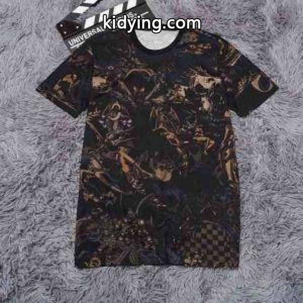 汚れしにくいGIVENCHYジバンシーコピーtシャツメンズのブラックシルエットな雰囲気半袖トップス-0