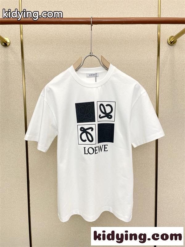 肌触り 普段使いロエベtシャツコピー2026年トレンド☆☆LOEWE 新作お手頃カジュアル-4
