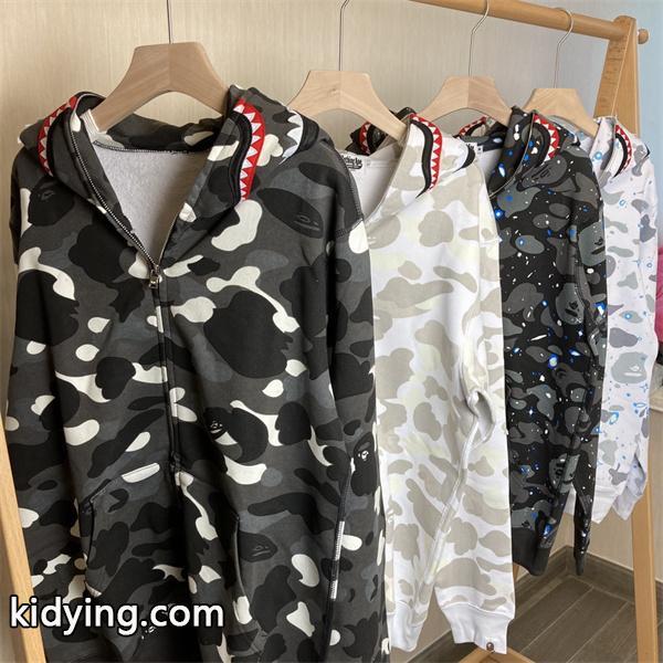 A BATHING APE コピーパーカー 上質さ カモフラージュ デザイン フード付き通販ショッピング-0