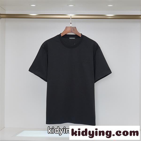BALENCIAGA バレンシアガ コピー 2026新作 話題モデル 半袖Tシャツ プリント 柔軟素材 トレンド-1