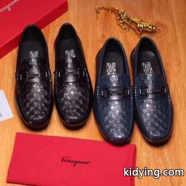 軽量で疲れにくい2018人気度 フェラガモ FERRAGAMOカジュアルシューズ2色可選_フェラガモ FERRAGAMO_ブランド コピー 激安(日本最大級)-1
