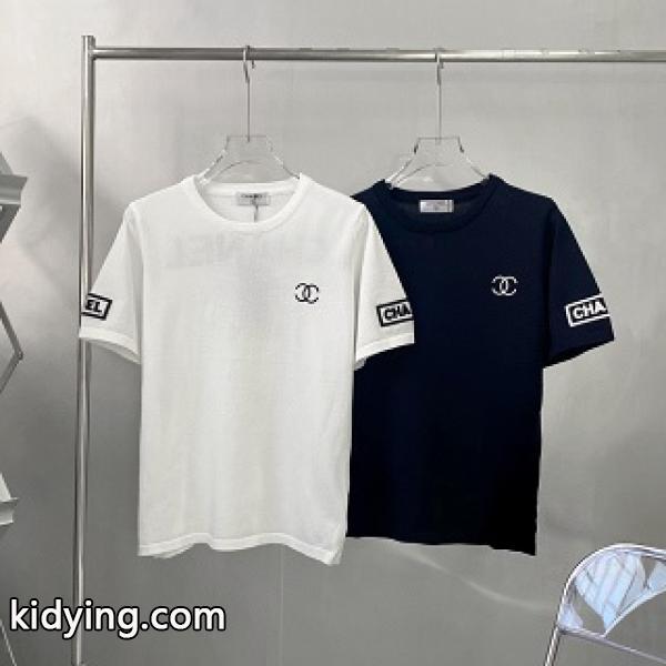 リニューアルバージョン入荷 CH○NEL コピー 商品 通販 半袖tシャツ コーデ レディース ニット ユーズド風-0