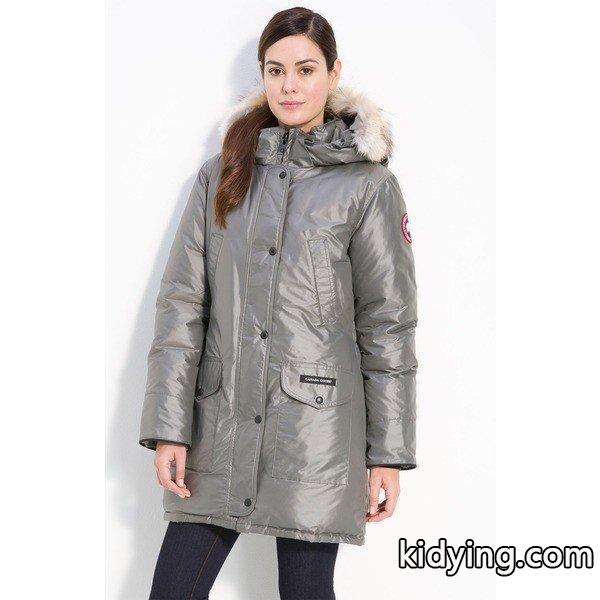 カナダグース ジャケット・ブルゾン アウター レディース Canada Goose Trillium Regular Fit Down Parka with Genuine Coyote Fur Trim Limestone :36-6js1nvahkt-484e:asty-shop2 - 通販ショッピング-0
