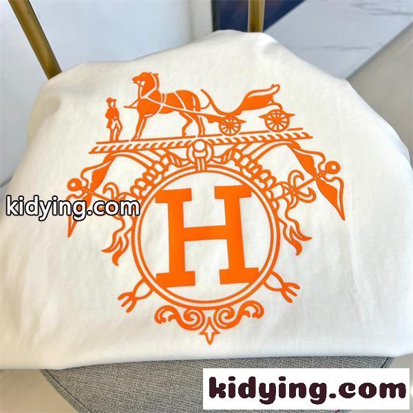 人気急増 半袖Tシャツ 上質コットン カジュアル 2026新作 HERMES エルメス コピー-3