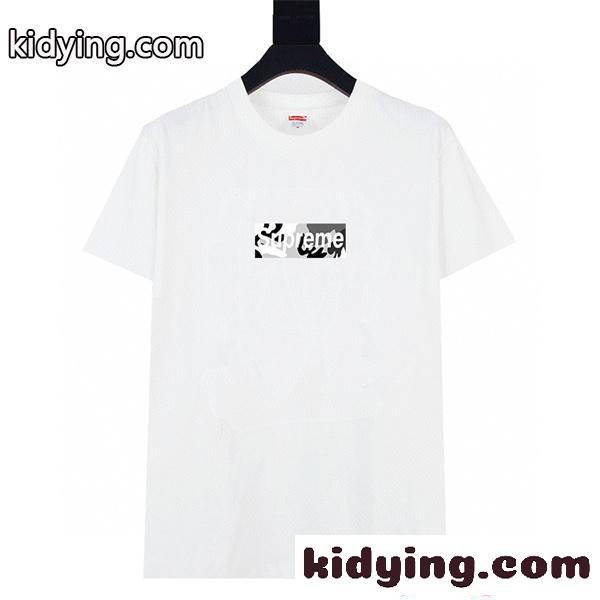 SUPREME プリント 半袖Tシャツ シュプリーム スーパーコピー メンズ シンプル ファッション 定番 人気-7