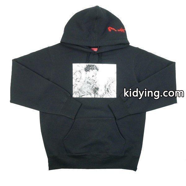 シュプリーム SUPREME ×AKIRA 17AW Arm Hooded Sweatshirt スウェットパーカー 黒 新品 通販-0