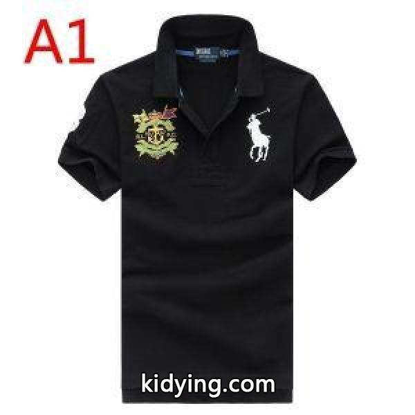 上品な雰囲気を演出するPolo Ralph Laurenポロ ラルフローレンコピーモデル大絶賛メンズビジネス用ポロ半袖ｔシャツ-0