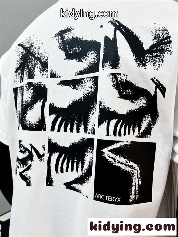 半袖Tシャツ メンズ 軽量 通気性 快適フィット ARCTERYX シンプル 高級感 アークテリクス コピー-5