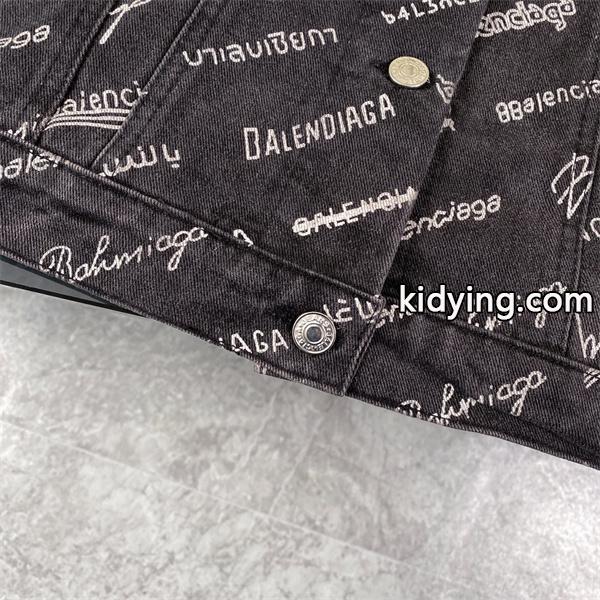 話題 高完成度 モード感 存在感 BALENCIAGA バレンシアガ コピー デニムジャケット-5