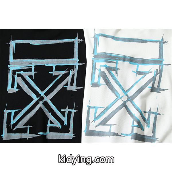 クリーン印象 バックプリント Off-White オフホワイト コピー スウェット バランス良好-4