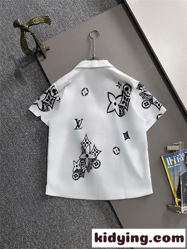 LOUIS VUITTON ホワイト シャツ 夏 リゾート カジュアル ルイヴィトン スーパーコピー 半袖 ファッション モード-7