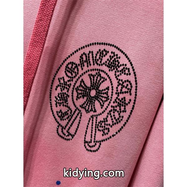 話題 暖か 円形ロゴ トレンド 秋冬定番人気 クロムハーツ コピー Chrome Hearts パーカー-5