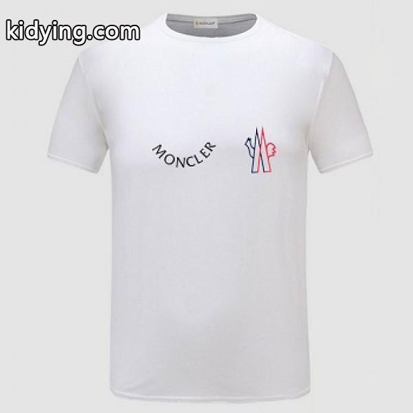 無地のデザインで大人気 MONCLER モンクレール t シャツ コピー 半袖 2021年新入荷 売れ筋商品-0