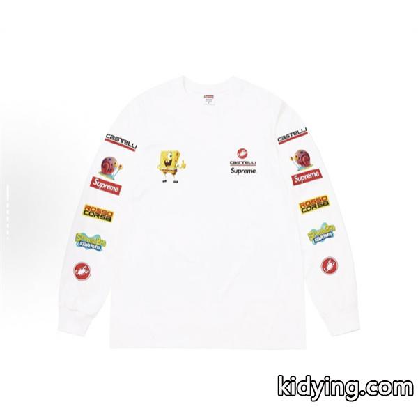 SUPREME シュプリーム コピー 上質素材 モード系 ブラック 話題 入手困難 パーカー-1