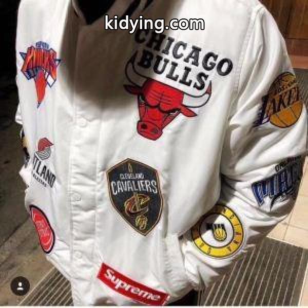 大人気SUPREMEコピーシュプリーム×NIKE 18SS NBA Teams Warm-Up Jacketジャケットブラック、ブルー、ホワイト-2