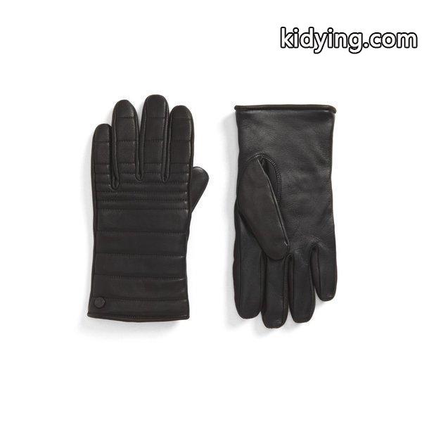 カナダグース メンズ 手袋・グローブ Quilted Leather Gloves Black :dp3-5449448-163173:フェルマート エフ fermart ef - 通販ショッピング-0