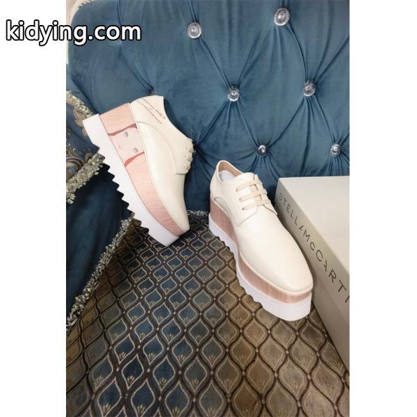 2026新作  STELLA McCARTNEY ステラマッカートニー コピー 厚底シューズ ベージュ 個性的 可愛い-7