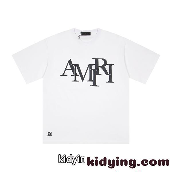 プリント デザイン 半袖Tシャツ AMIRI ストリート ファッション 存在感抜群 アミリ コピー-1